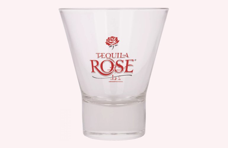 Liqueur de Tequila Rose Tumbler mit Eichung 2 cl/4 cl
