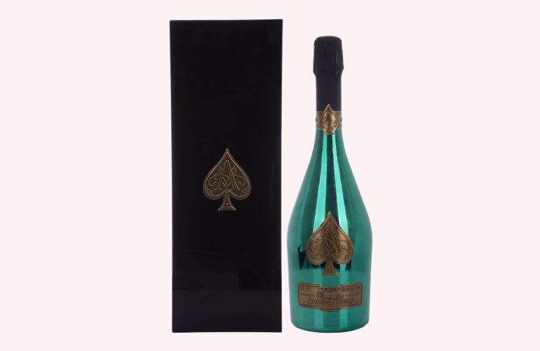 Armand de Brignac Champagne Brut Green Edition 2021 12,5% Vol. 0,75l in Holzkiste