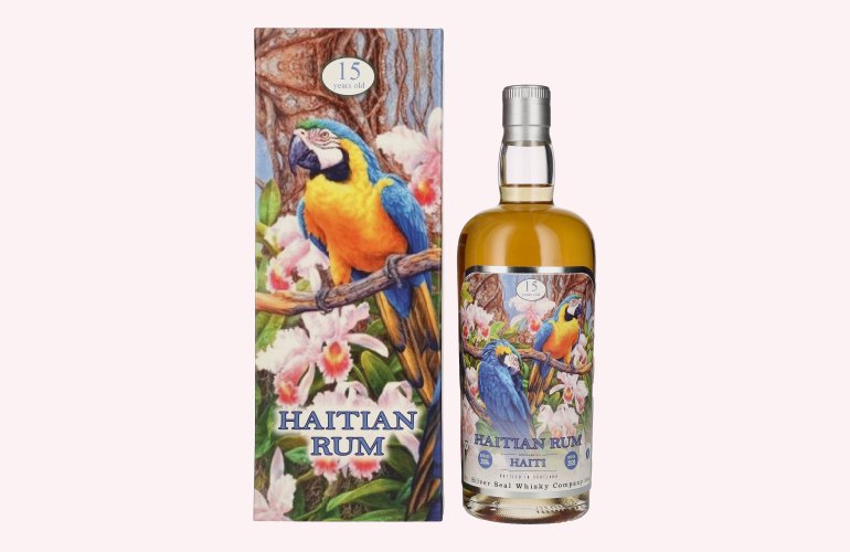 Silver Seal HAITIAN 15 Years Old Rum 2004 51,2% Vol. 0,7l in Geschenkbox