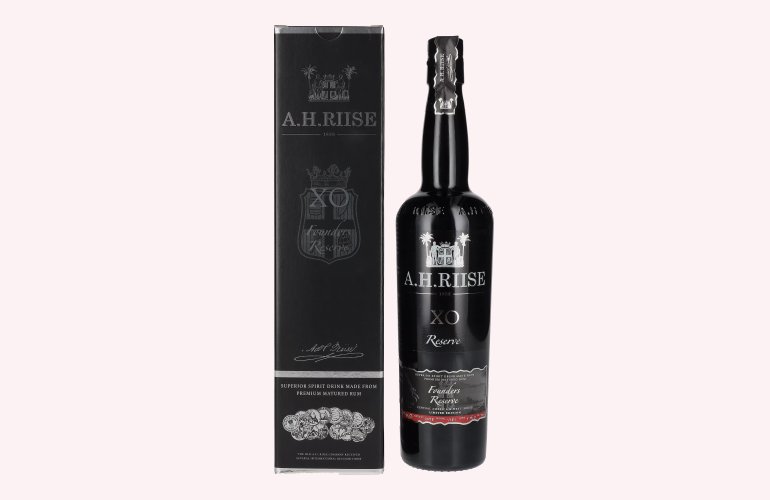 A.H. Riise X.O. FOUNDERS RESERVE Superior Spirit Drink Batch 5 45,1% Vol. 0,7l in Giftbox