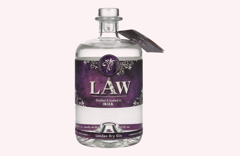 Law IBIZA London Dry Gin 44% Vol. 0,7l