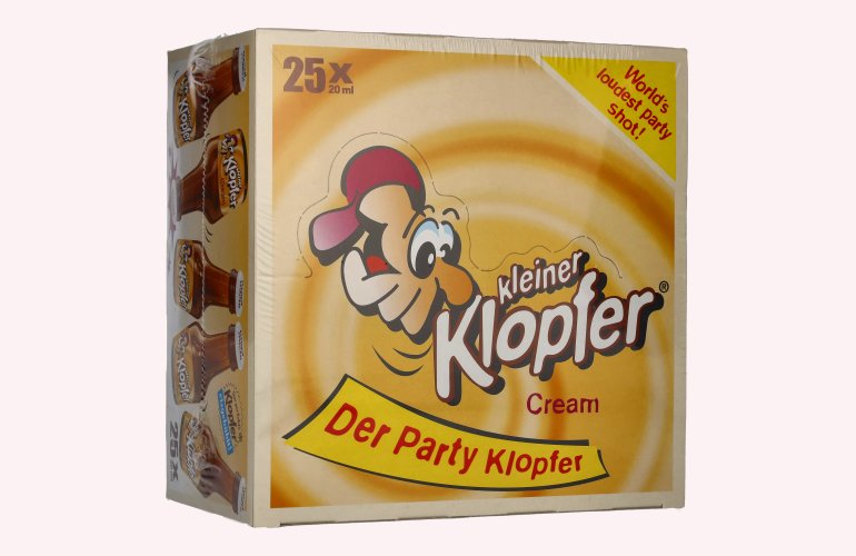 Kleiner Klopfer Cream 17% Vol. 25x0,02l
