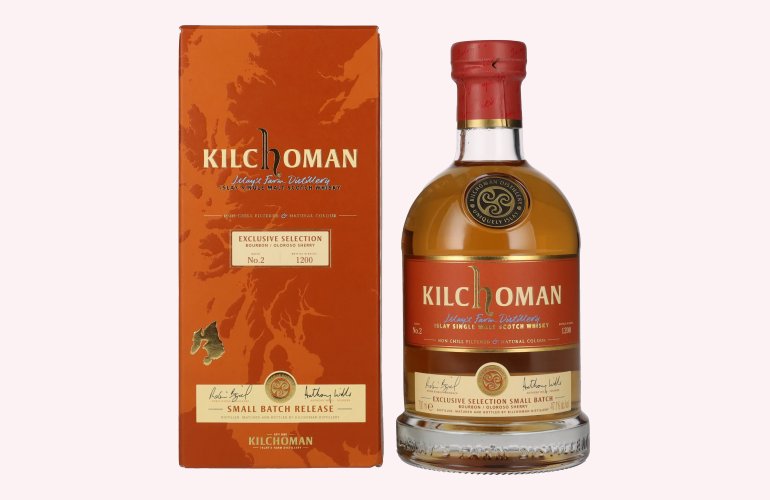 Kilchoman Islay Single Malt Whisky Bourbon/Oloroso Sherry SMALL BATCH 2 47,1% Vol. 0,7l in Geschenkbox