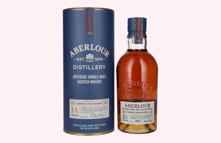 Aberlour 14 Years Old DOUBLE CASK MATURED Batch 0005 40% Vol. 0,7l in Giftbox