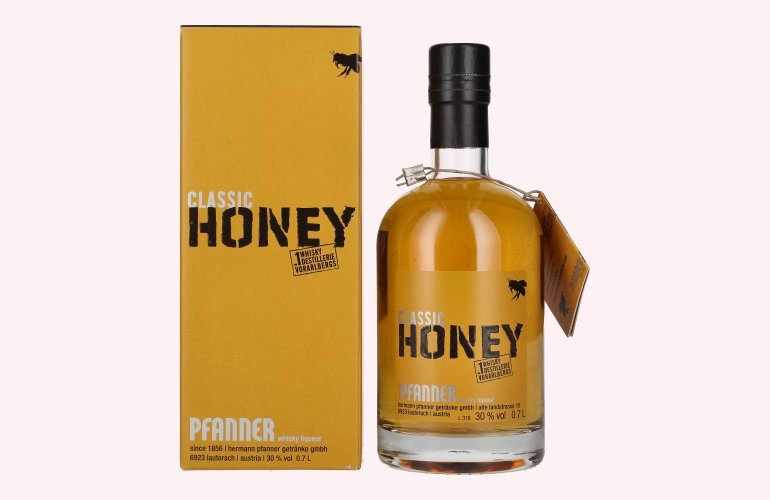 Pfanner Classic HONEY Whisky Liqueur 30% Vol. 0,7l in Geschenkbox