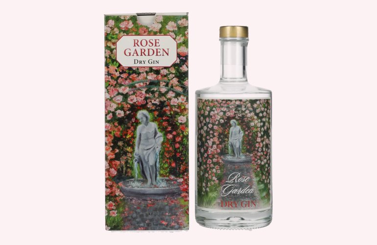 Rose Garden Dry Gin 44% Vol. 0,5l in Giftbox