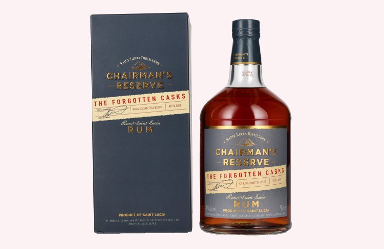 Chairman's Reserve THE FORGOTTEN CASKS Finest St. Lucia Rum 40% Vol. 0,7l in Geschenkbox