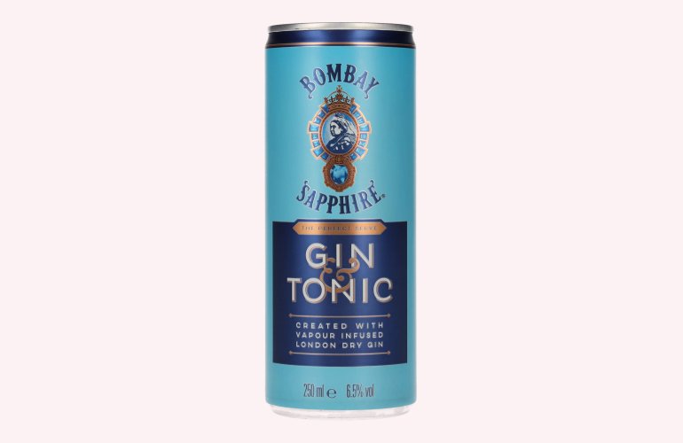 Bombay SAPPHIRE Gin & Tonic 6,5% Vol. 0,25l Dose