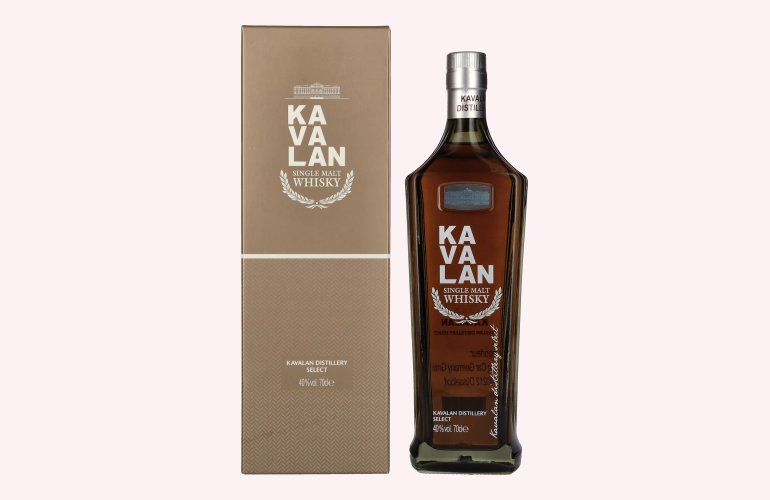 Kavalan DISTILLERY SELECT Single Malt Whisky 40% Vol. 0,7l in Giftbox