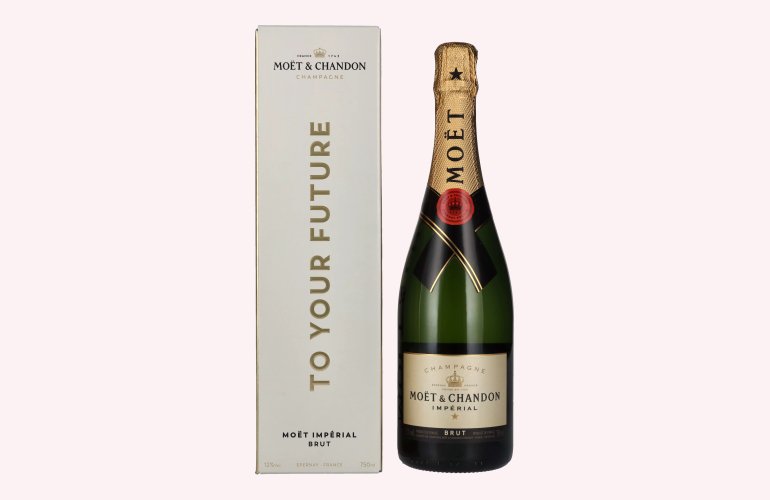 Moët & Chandon Champagne IMPÉRIAL Brut Milestones 12% Vol. 0,75l in Giftbox