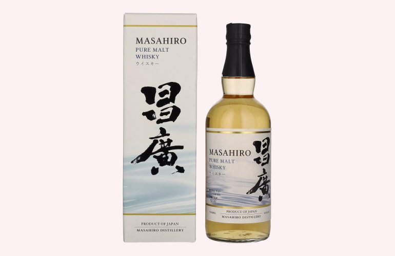 Masahiro Pure Malt Whisky 43% Vol. 0,7l in Geschenkbox