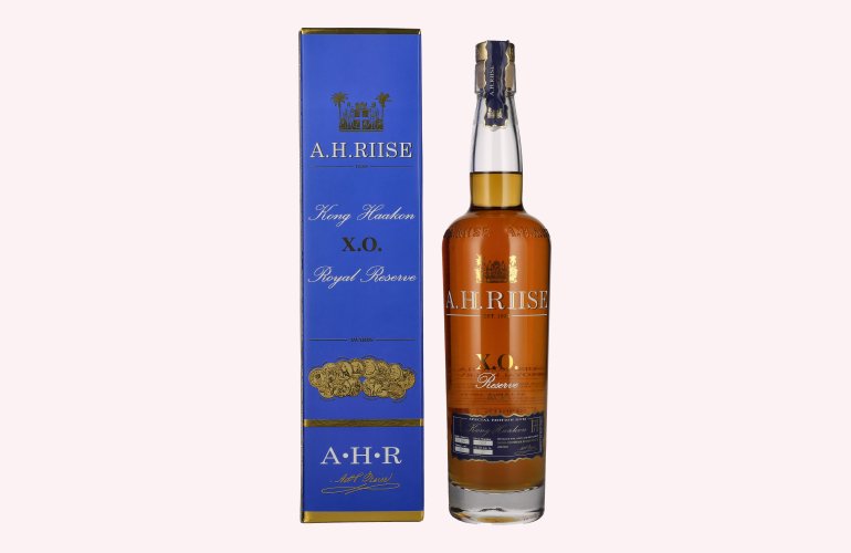 A.H. Riise X.O. Royal Reserve Kong Haakon Rum Limited Edition 42% Vol. 0,7l in Geschenkbox