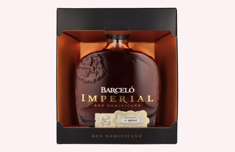 Barceló Imperial Ron Dominicano 38% Vol. 0,7l in Geschenkbox