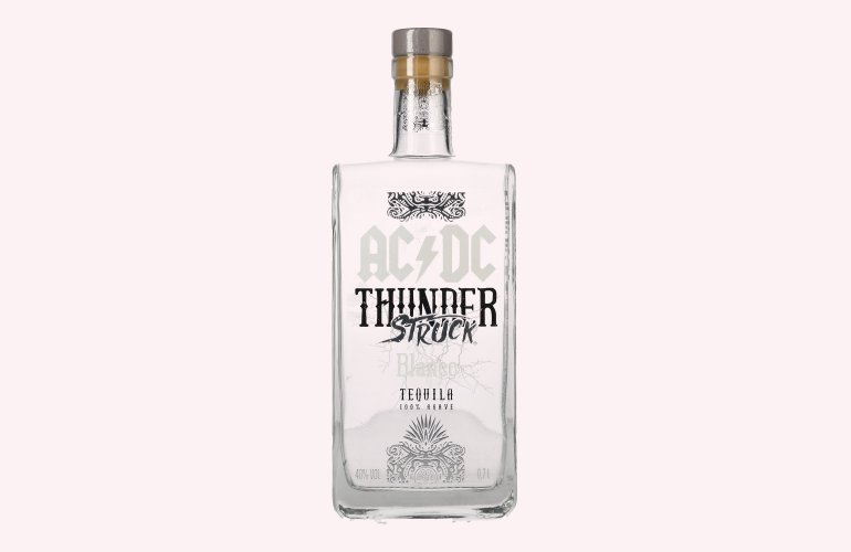 AC/DC Thunderstruck BLANCO Tequila 100% de Agave 40% Vol. 0,7l