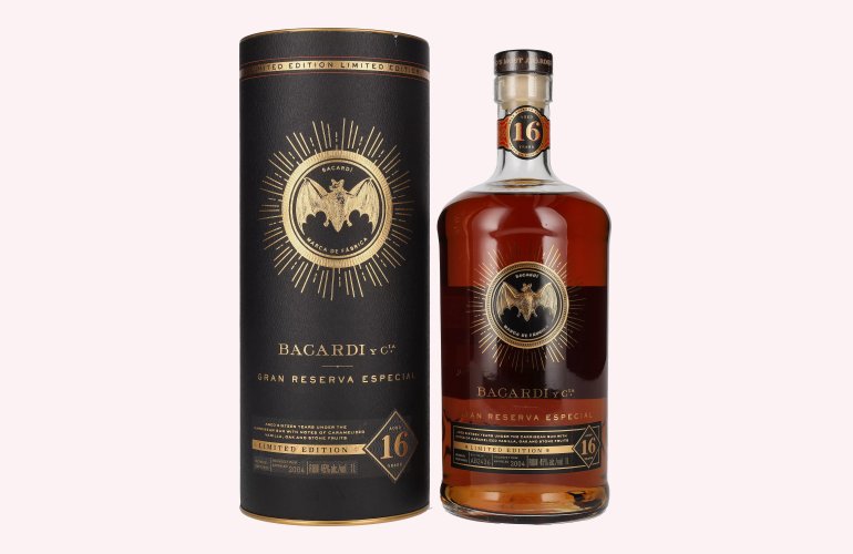 Bacardi 16 Years Old Gran Reserva Especial Limited Edition 45% Vol. 1l in Geschenkbox