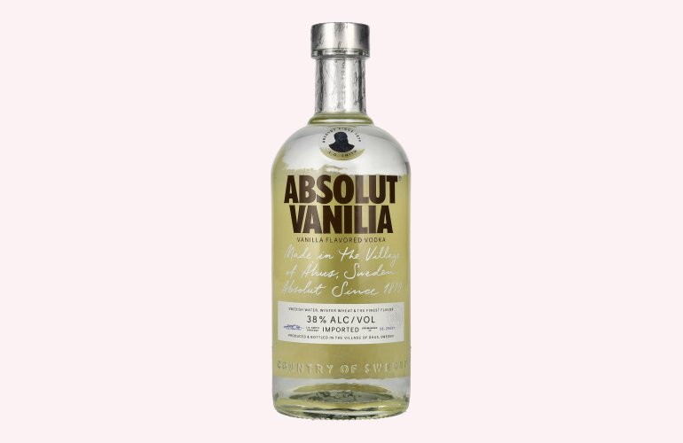 Absolut VANILIA Flavored Vodka 38% Vol. 0,7l