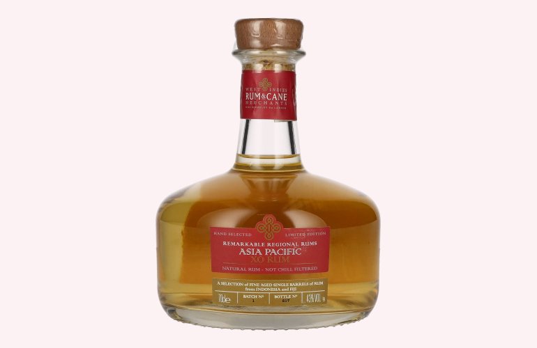 Rum & Cane ASIA PACIFIC XO Rum 43% Vol. 0,7l