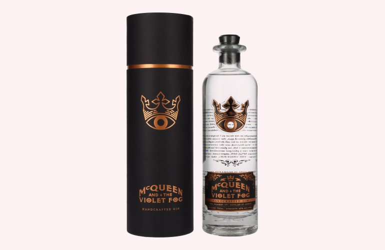 McQueen and the Violet Fog Handcrafted Gin 40% Vol. 0,7l in Geschenkbox