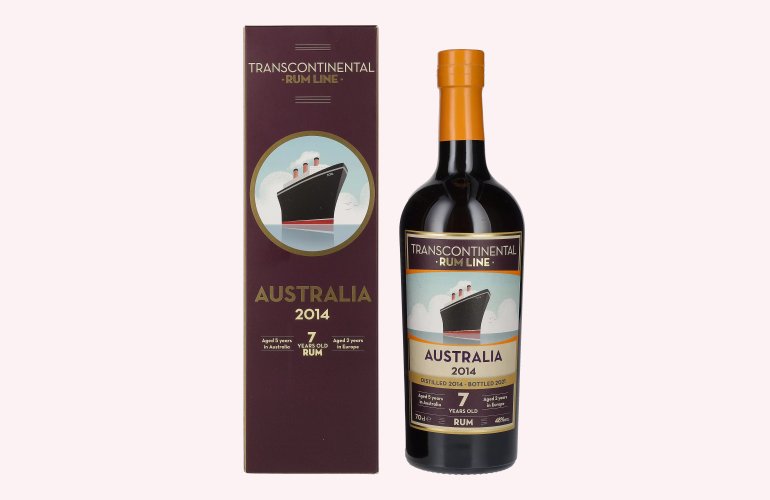 Transcontinental Rum Line AUSTRALIA 2014 48% Vol. 0,7l in Geschenkbox