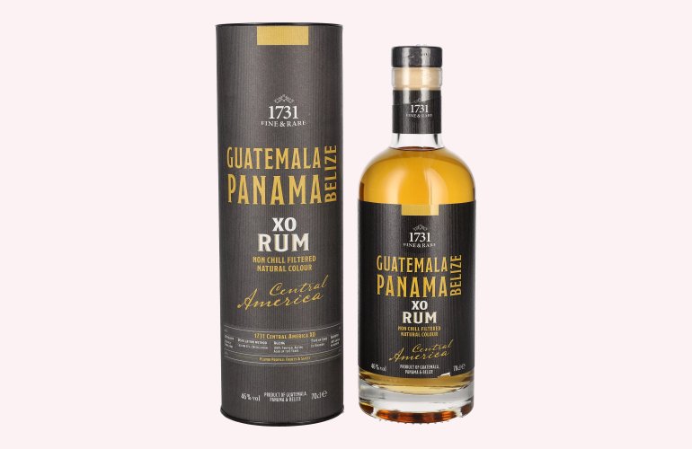 1731 Fine & Rare GUATEMALA PANAMA BELIZE XO Central America Rum 46% Vol. 0,7l in Geschenkbox