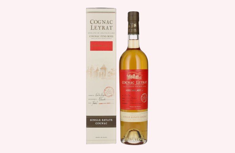 Cognac Leyrat ASSEMBLAGE N° 1 Single Estate Cognac 42% Vol. 0,7l in Geschenkbox