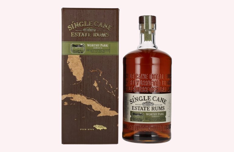 Single Cane Estate Rums WORTHY PARK JAMAICA 40% Vol. 1l in Geschenkbox