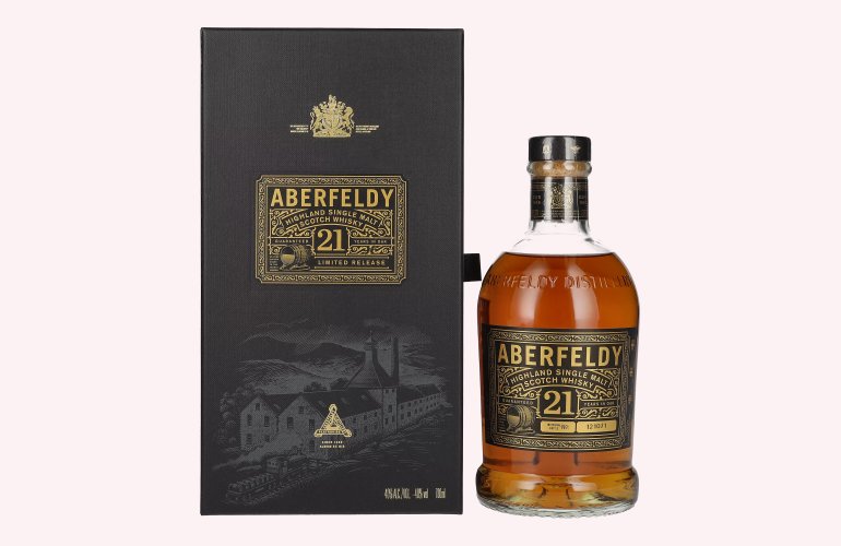 Aberfeldy 21 Years Old Highland Single Malt 40% Vol. 0,7l in Giftbox