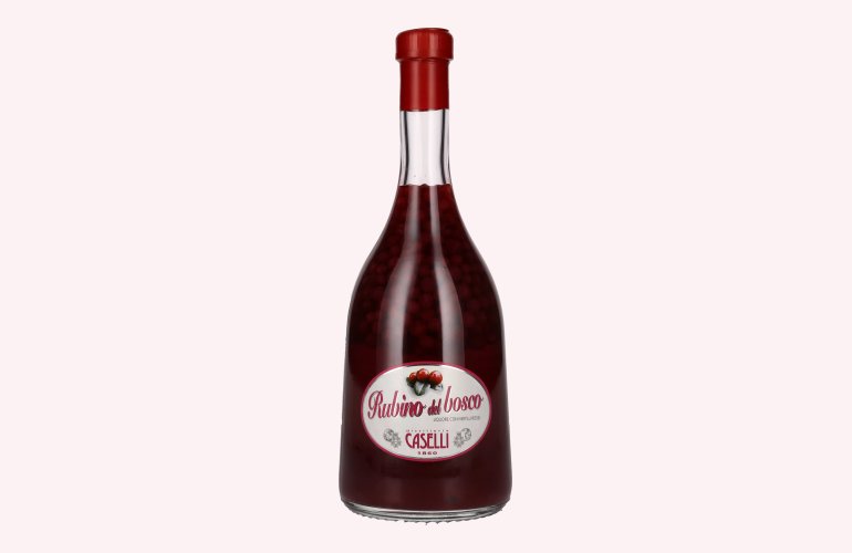 Caselli Rubino del bosco Liquore con Mirtilli rossi di bosco 25% Vol. 0,7l