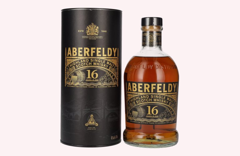 Aberfeldy 16 Years Old Highland Single Malt 40% Vol. 0,7l in Giftbox