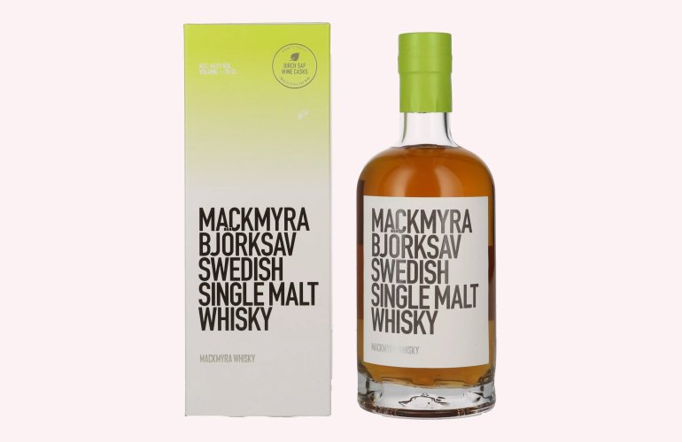 Mackmyra BJÖRKSAV Swedish Single Malt Whisky 46,1% Vol. 0,7l in Geschenkbox