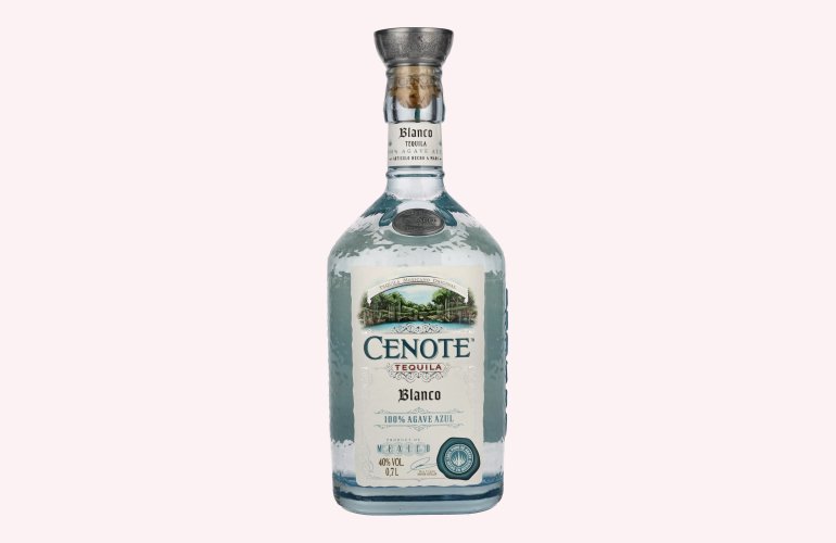 Cenote Tequila Blanco 100% Agave Azul 40% Vol. 0,7l