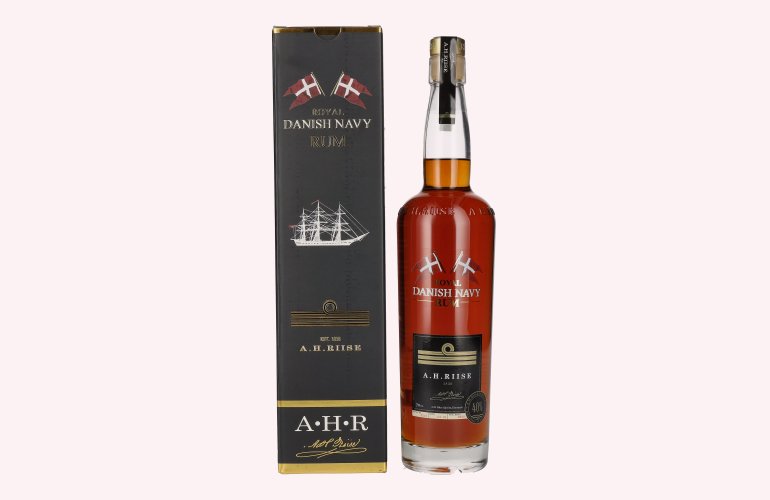 A.H. Riise Royal DANISH NAVY Rum 40% Vol. 0,7l in Geschenkbox