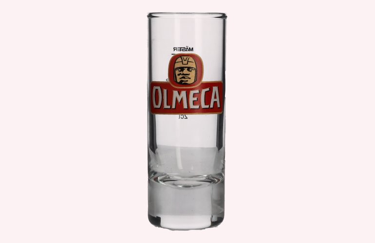 Olmeca Tequila Shotglas mit Eichung 2 cl/4 cl