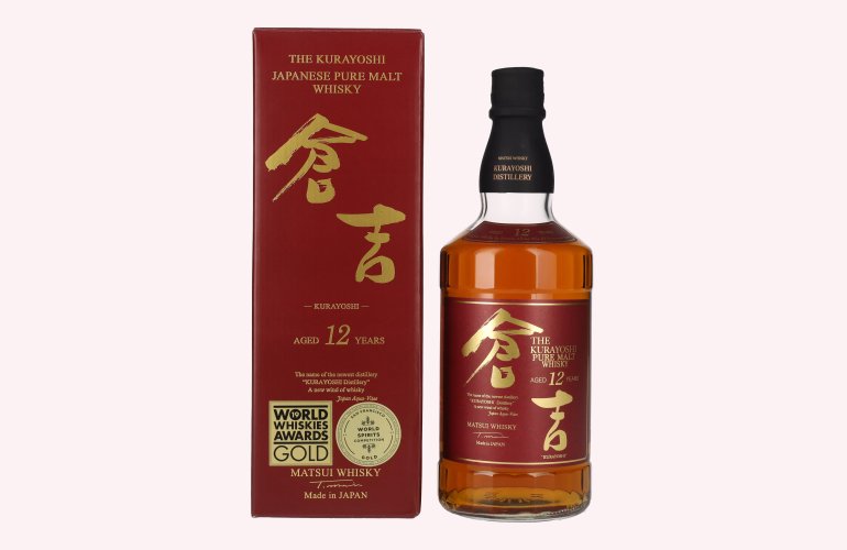 Matsui Whisky THE KURAYOSHI 12 Years Old Pure Malt Whisky 43% Vol. 0,7l in Geschenkbox