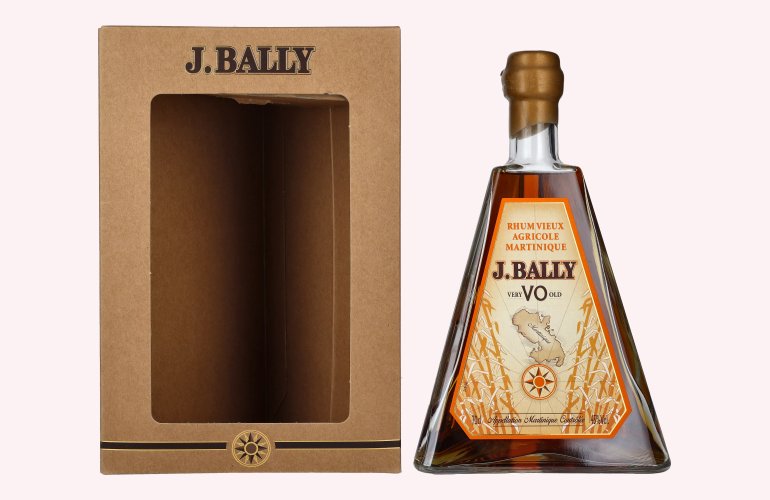 J. Bally Rhum Vieux Agricole VO 45% Vol. 0,7l in Geschenkbox