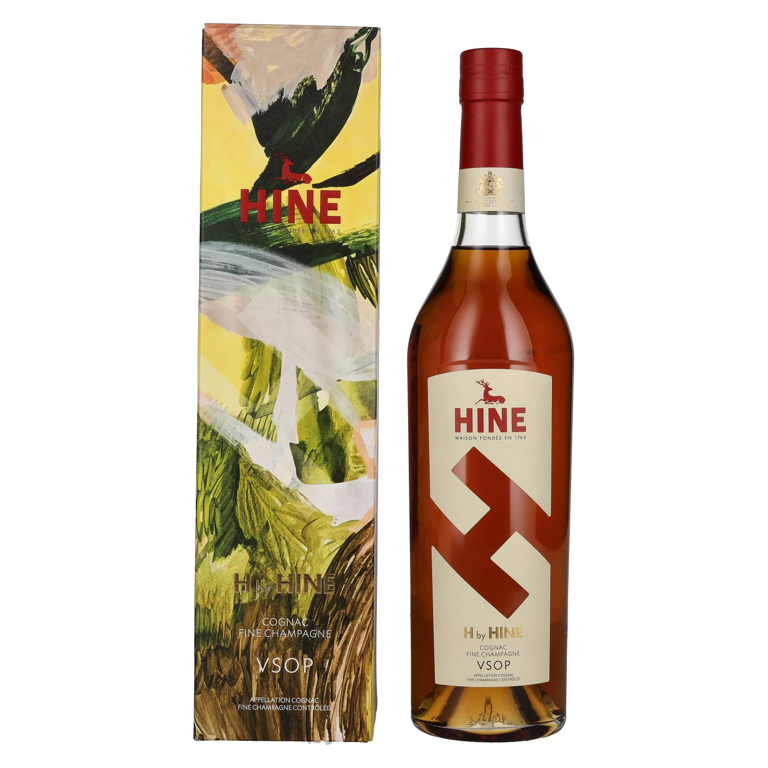 Hine H By Hine Vsop Fine Champagne Cognac Design By Luca Longhi 40 Vol 0 7l In Giftbox