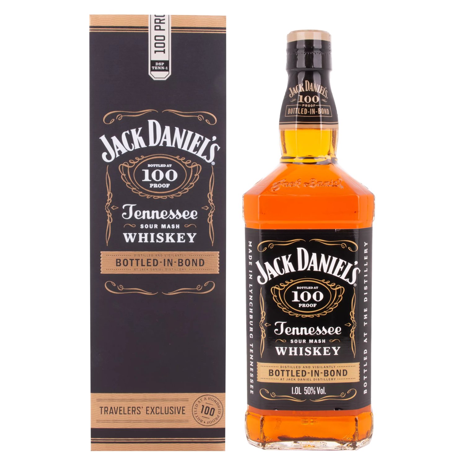 Jack Daniel S Bottled In Bond Tennessee Sour Mash Whiskey 50 Vol 1l In Giftbox