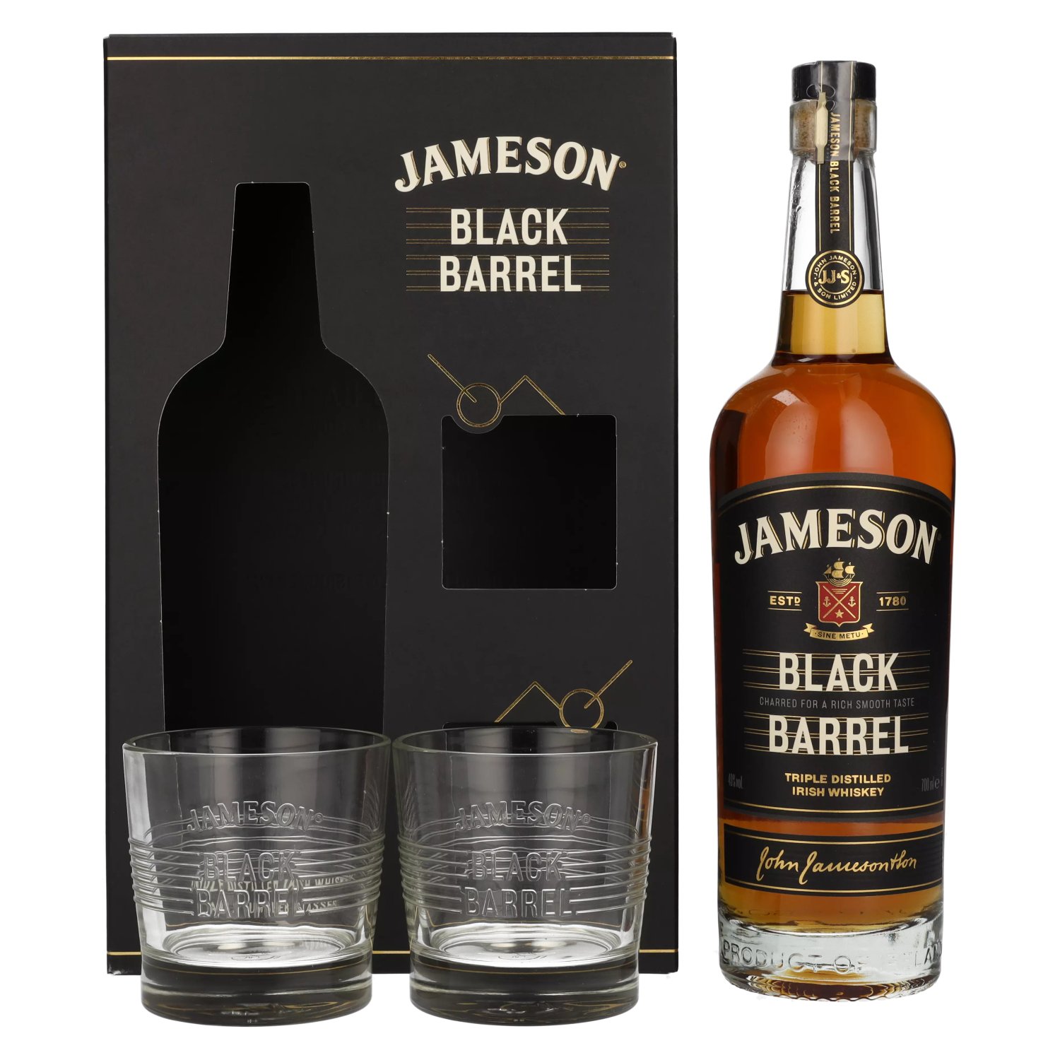 Black barrel jameson